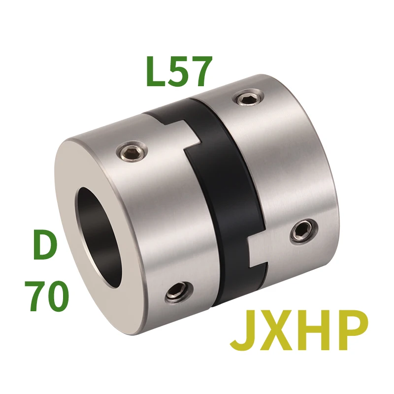 

JXHP304 stainless steel D70L57cross slider coupling High precision motor rod aluminum bronze pad adjustment eccentric coupling