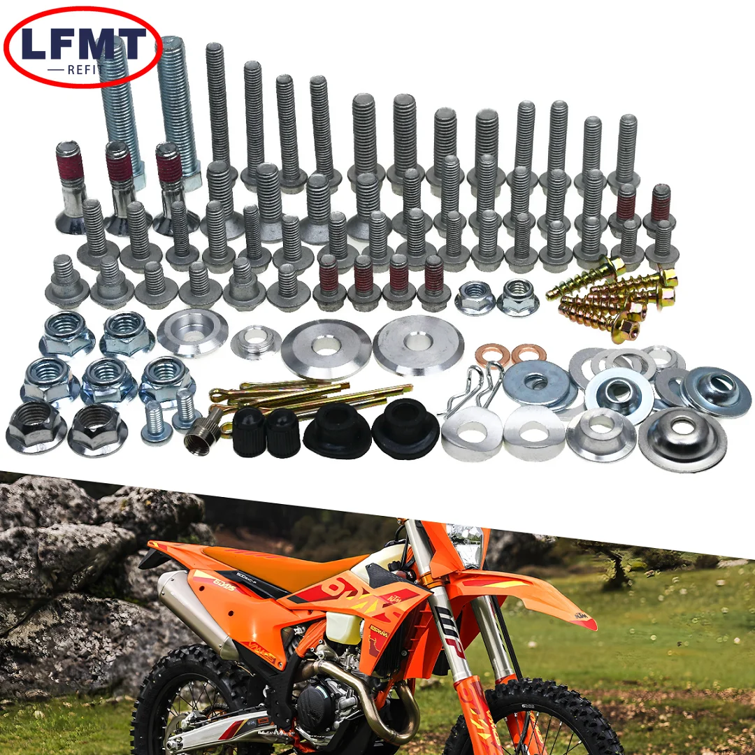 

Motorcycles Fairing Fender Screw Bolt Kit Set For KTM EXC EXC-F SX SX-F XC XC-F XC-W TPI Six Days 125 150 250 300 350 450 500