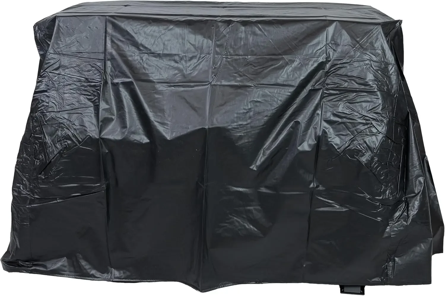 Braço de fogo externo de aço de 36 polegadas com grelha e tela de faísca - Capa protetora de PVC - Acabamento resistente ao calor - Preto