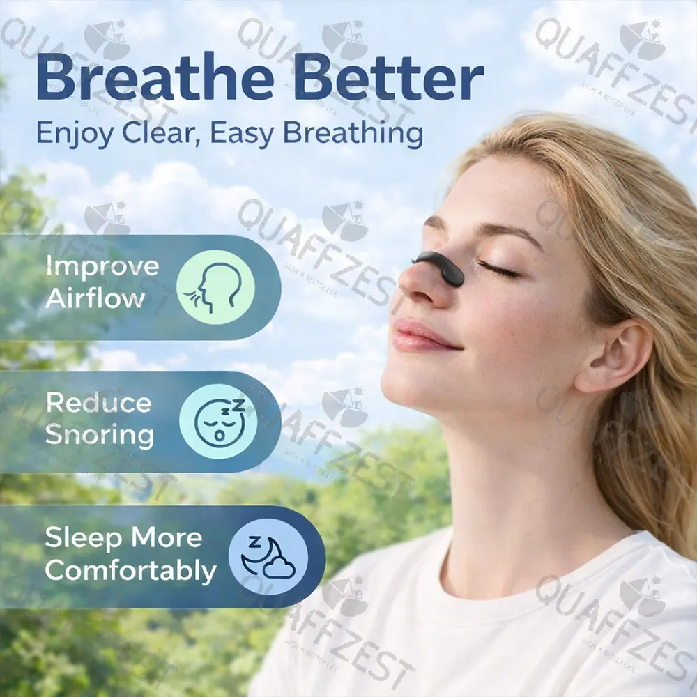 30Pairs Anti Snoring Nasal Patch Set Breathing Correction Physical Expansion Nasal Patch Non-Invasive Easier Breath Sleep Aid