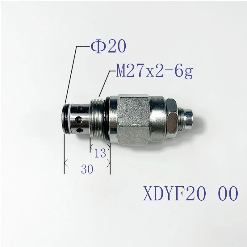 XDYF20-00 Pilot One-way Relief Valve Refueling Block Small Relief Valve Crushing Hammer Excavator