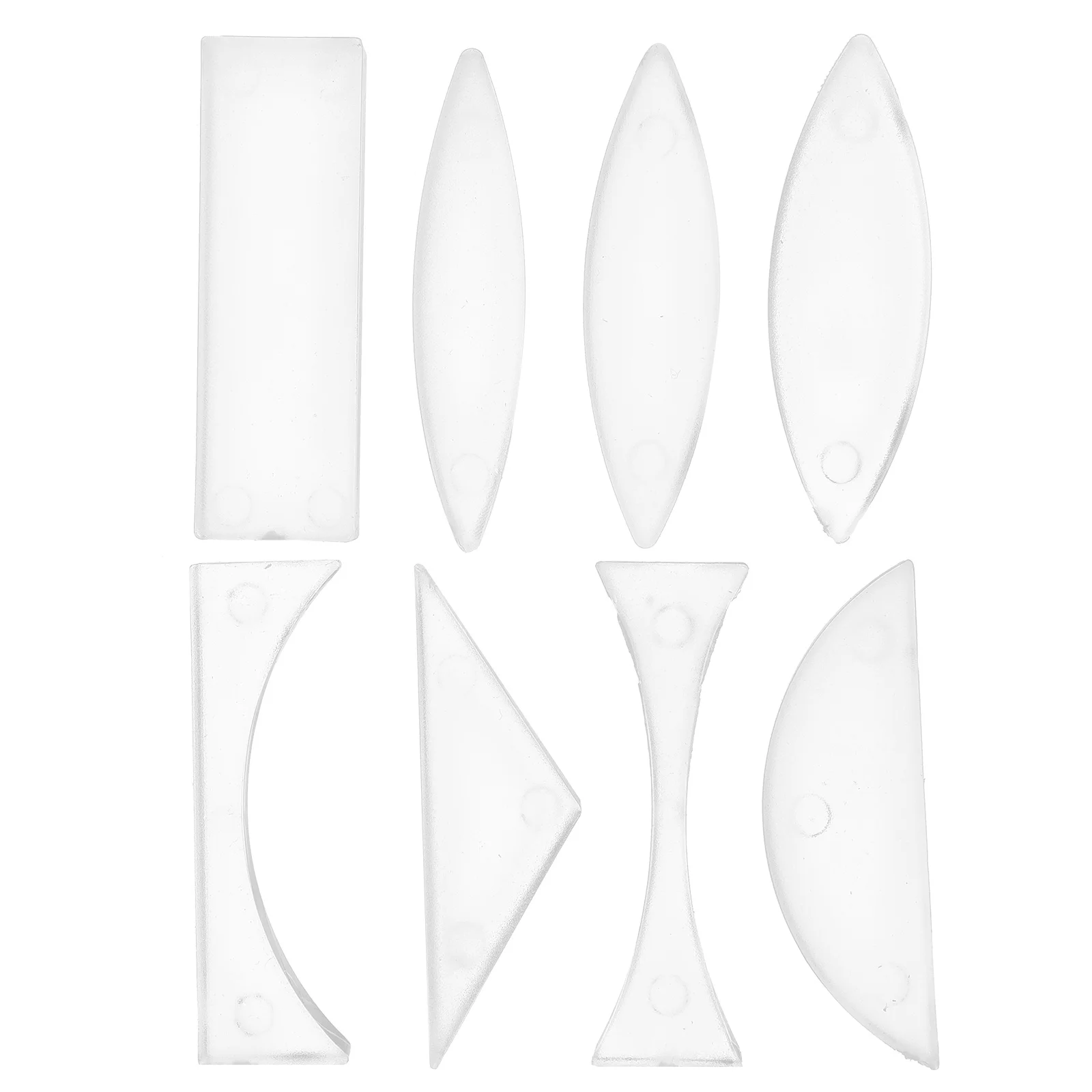 1 Set optisches Linsen-Set, Physik-Experiment, Klassenzimmer, Wissenschaftsdemonstrationen, Acryl-Parallellinsen, multifunktional, geometrisch