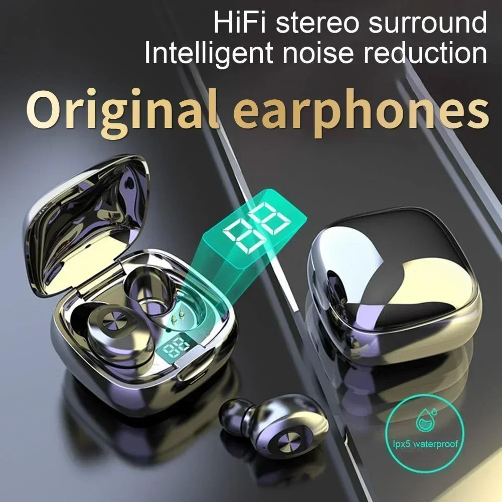 Wireless Earphones In-ear LED Digital Display Wireless 5.0 Stereo Sport Earbuds XG8  Bluetooth Headset  Waterproof Bluetooth