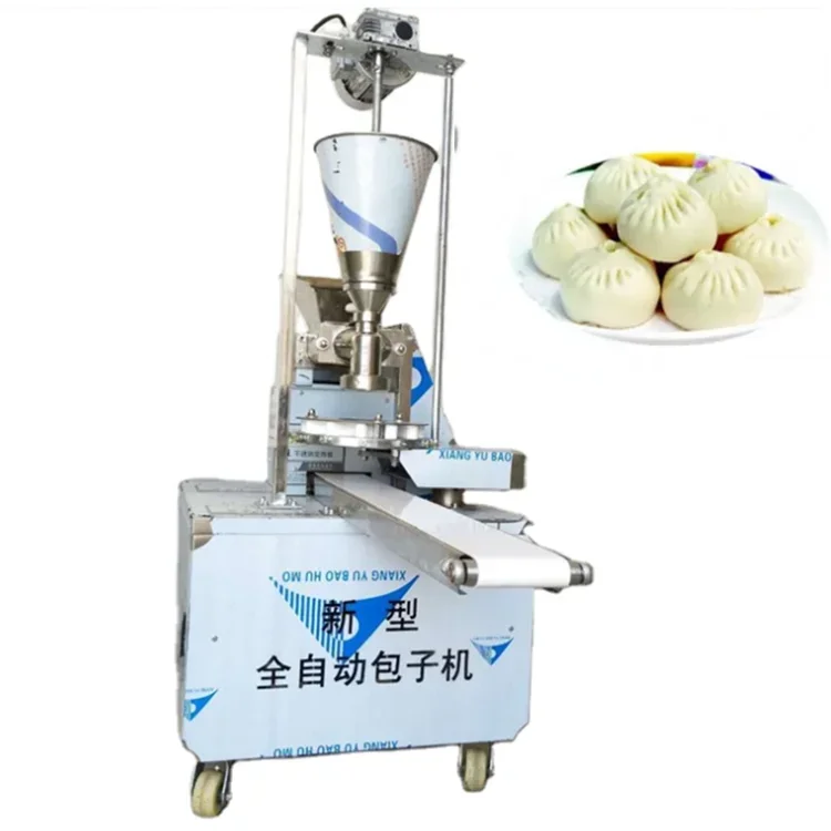 

Industrial Automatic Steamed Stuffing Bun Momo Maker / Chinese Baozi Making Machine