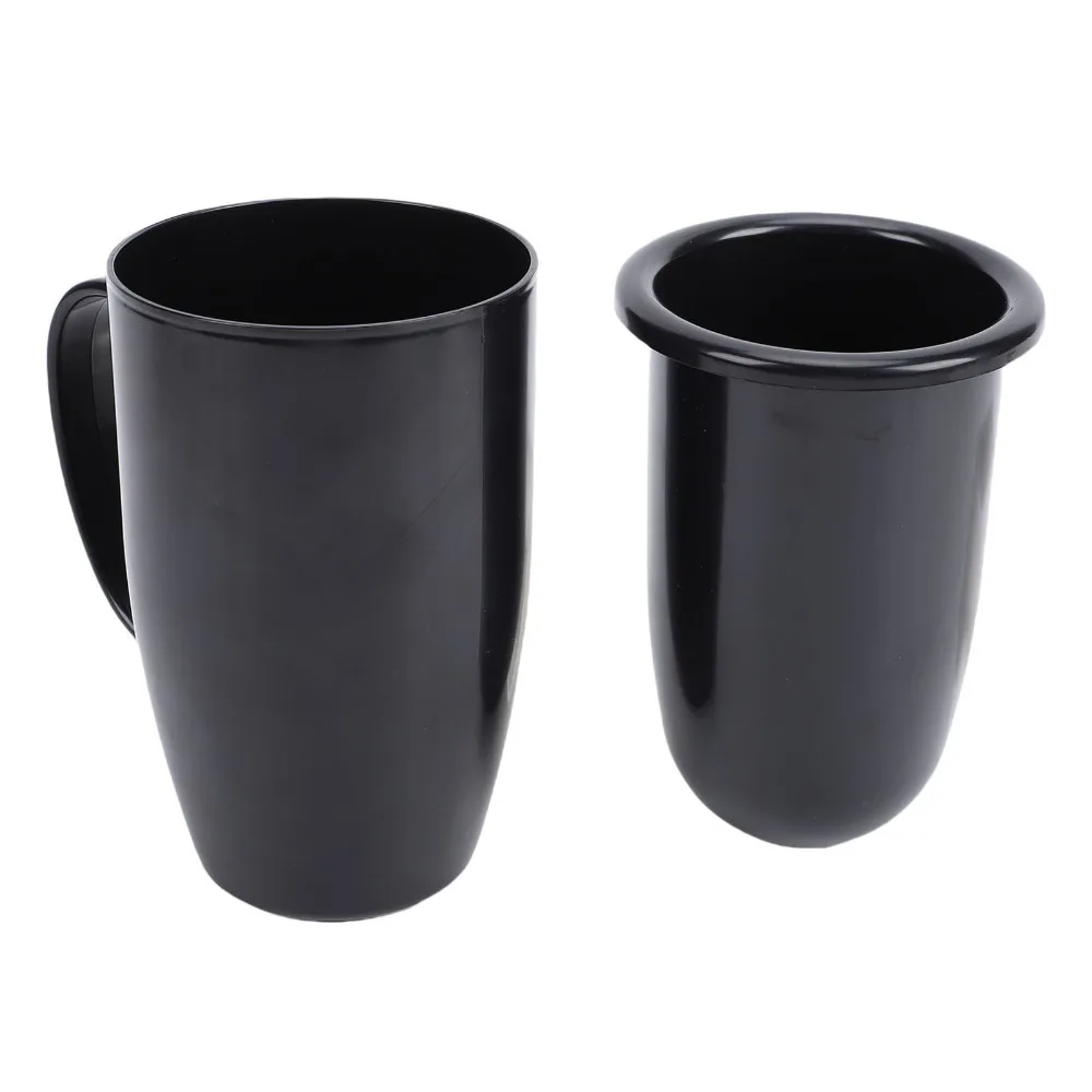 Resin Construction Money Container Cup Shaped Appearance Smooth Storage Bottle Detachable Hidden Inner Compartment Pen Holder