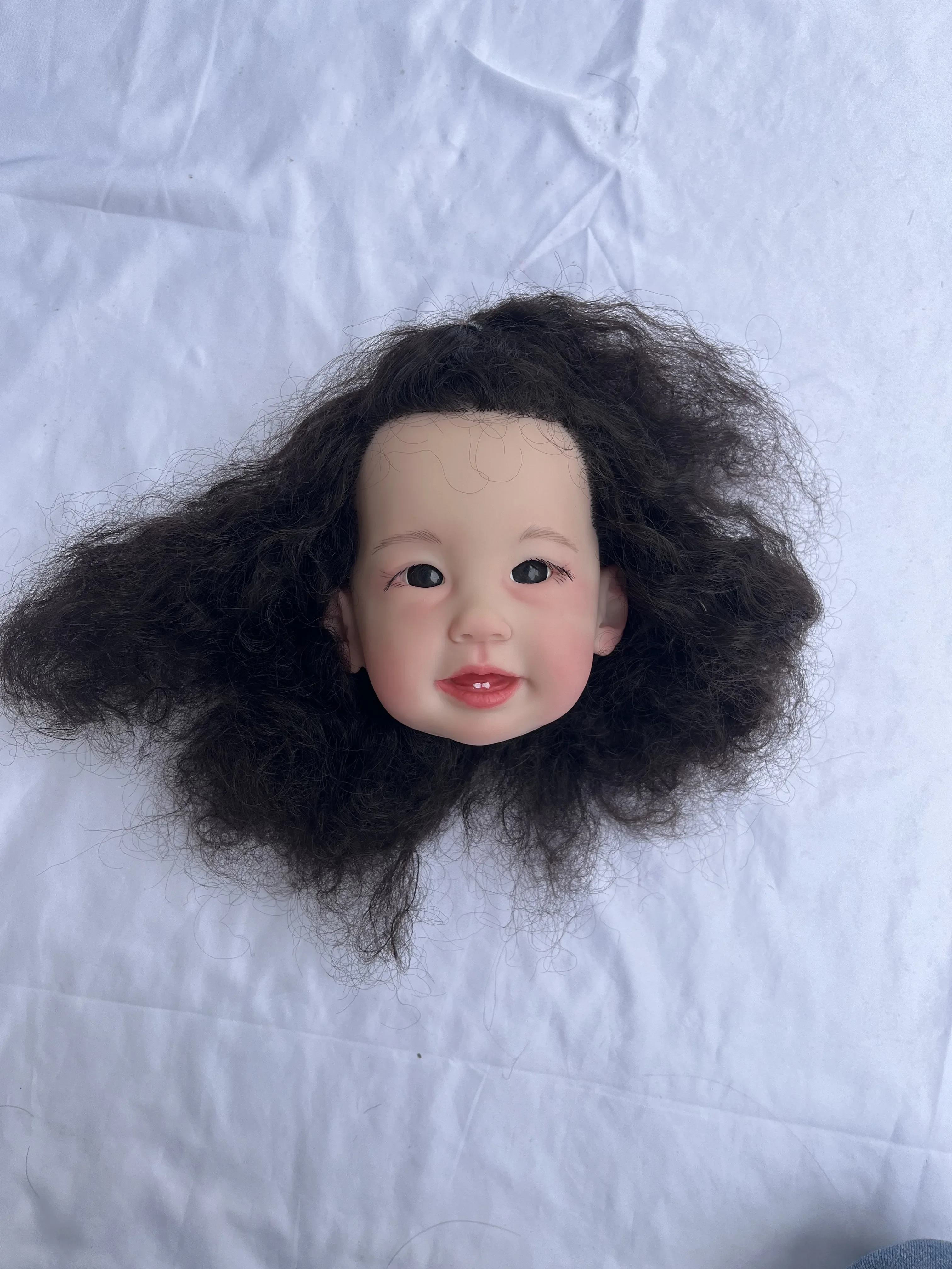 St.Store Customized Limited Supply28inch Reborn Baby Teegan mit handgewurzelten Haaren Echte Fotos DIY Teil bemalt Kit