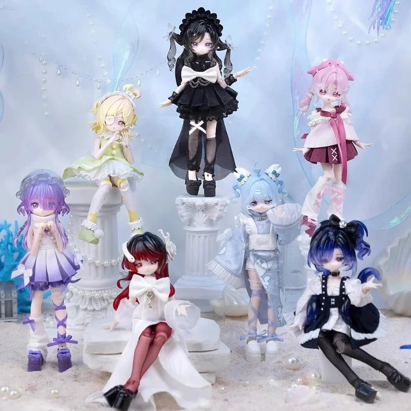 

Подлинный Митянский океанский драгоценный камень второго поколения, 8 очков, Bjd, слепая коробка, может двигаться, дизайн куклы, украшения для куклы, подарок, загадочная коробка