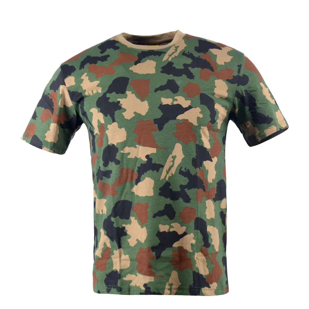 Fashion Summer Camouflage 3D Print T-Shirts Men Women Casual Short Sleeve T Shirt Outdoor Tops Y2K Harajuku Tees Men's Clothing view 6