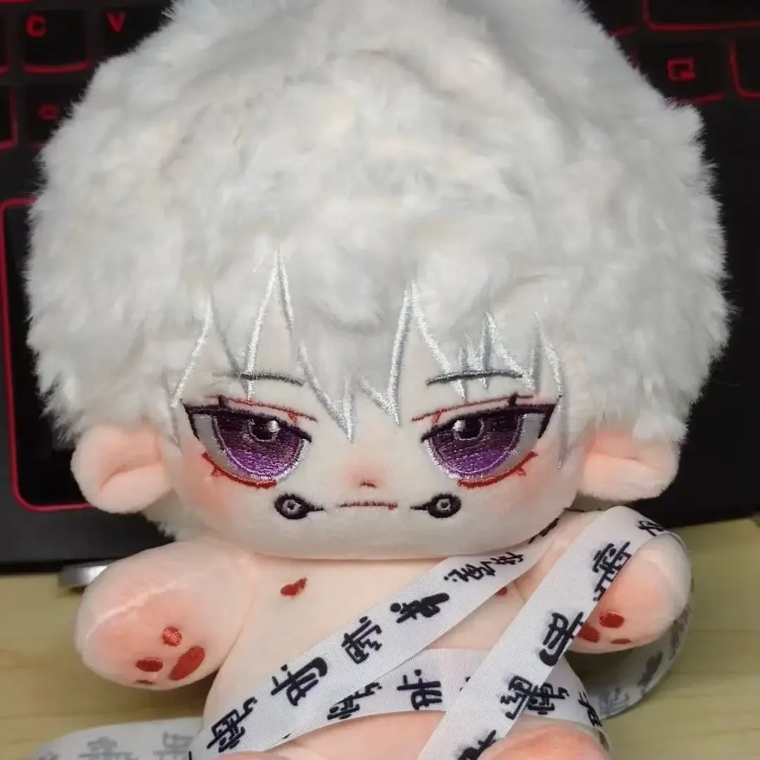 Recheado 20cm anime jujutsu kaisen toge inumaki dos desenhos animados fantoche boneca brinquedo vestir-se algodão das crianças adulto bonito presente colecionável