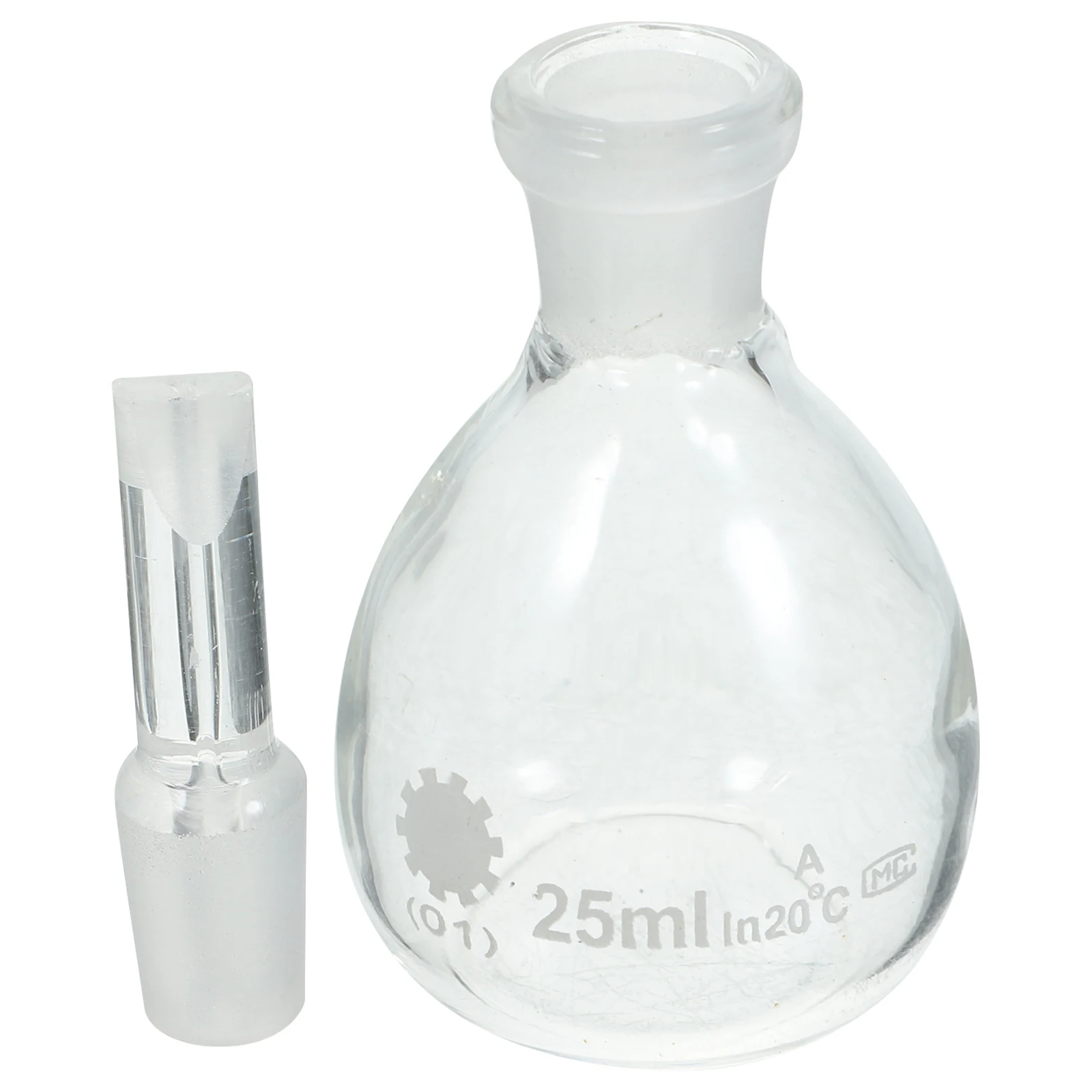 

Accurate Glass Density Bottle 25Ml 50Ml 100Ml with Stopper for Laboratory Reagent Storage and Specific Gravity Experiment Use