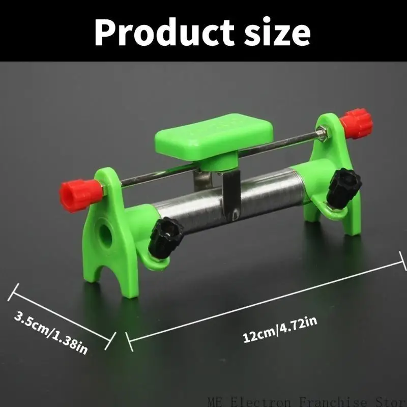 Sliding Electric Resistance 2A 20Ω Adjustable Sliding Rheostat For Circuit Testing And Physics Teaching Demonstration