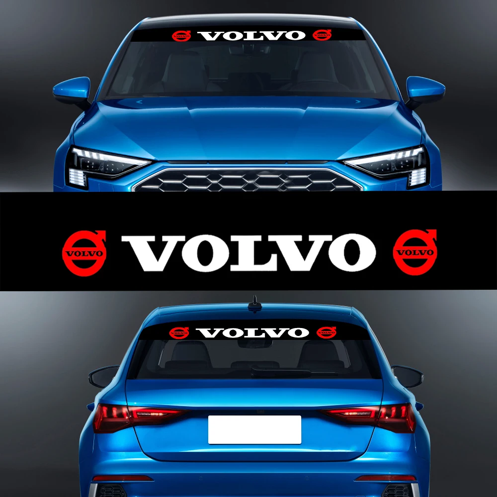 Car Stickers Vinyl Water proof Reflective Volvo Car External Accessories Decorate Stickers For XC90 XC60 C30 S60 C70 XC40 XC70