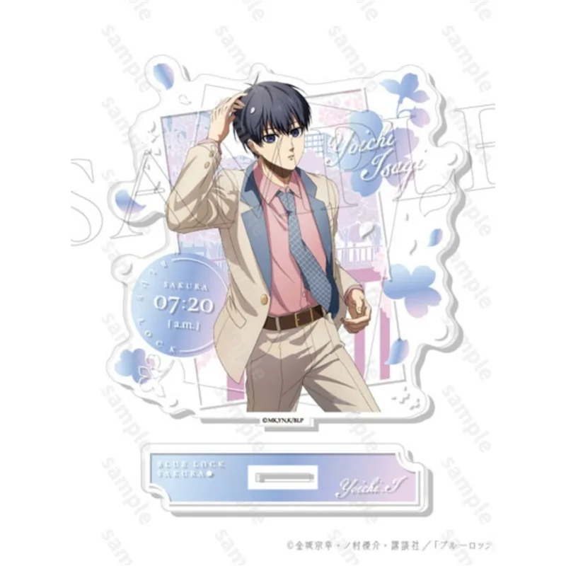 BlueLock 10 センチメートル/3.93 インチ Jieshiyi 蜂音楽バックスタンディングプレートアニメ周辺機器漫画アクリルアクセサリー誕生日装飾