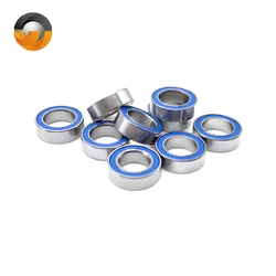 MR85RS Bearing 5PCS 5x8x2.5 mm ABEC-7 Hobby Electric RC Car Truck MR85 RS 2RS Ball Bearings MR85-2RS Blue Sealed