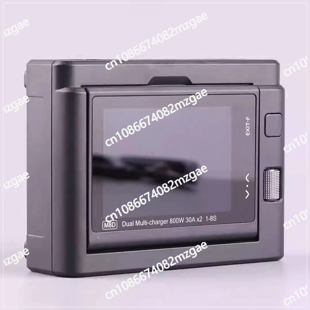 

M8D 1600 Вт 50 А двухканальное зарядное устройство с сенсорным экраном 3,5-дюймовый откидной экран 65 Вт быстрое зарядное устройство для 1-8S