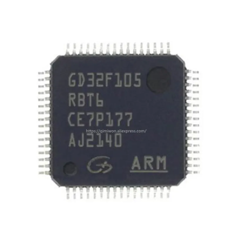 1 шт. GD32F105RBT6 LQFP64 новый в наличии