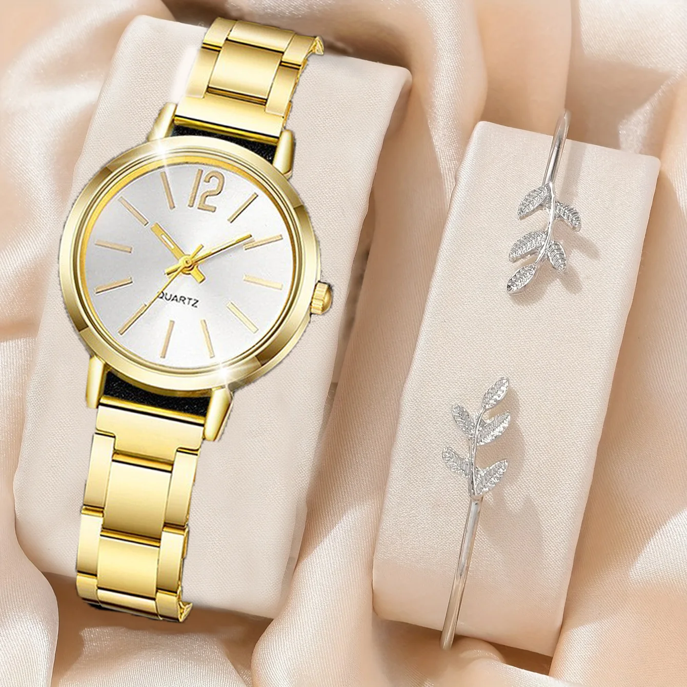 

Модные винтажные часы для женщин, темпераментный стальной ремень, женские часы, простые модные женские кварцевые наручные часы, набор браслетов