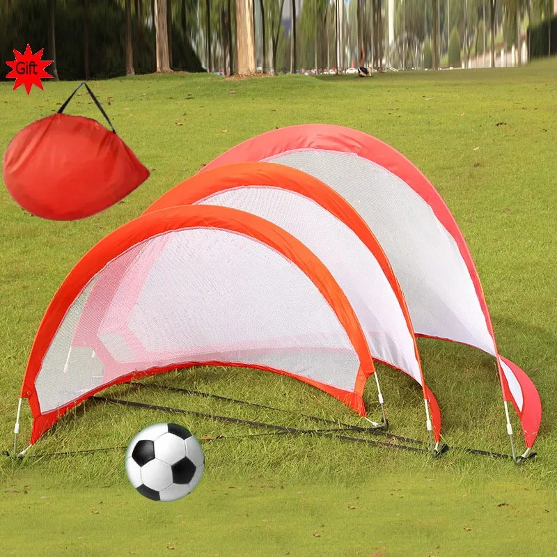 

Folding Football Goal Net Portable Soccer Training Goal Tent Kids Indoor Outdoor Play Toys Soccer Ball Practice Gate Equipment