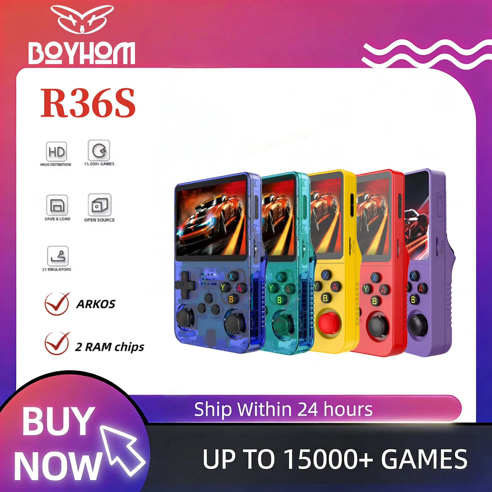 #56 Newest Handheld Game Players