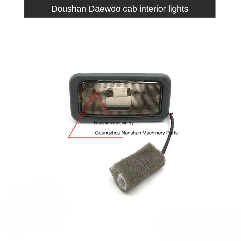 

Doosan Daewoo 150/220/225-5-7-9, внутреннее украшение водителя, аксессуары для внутреннего освещения экскаватора