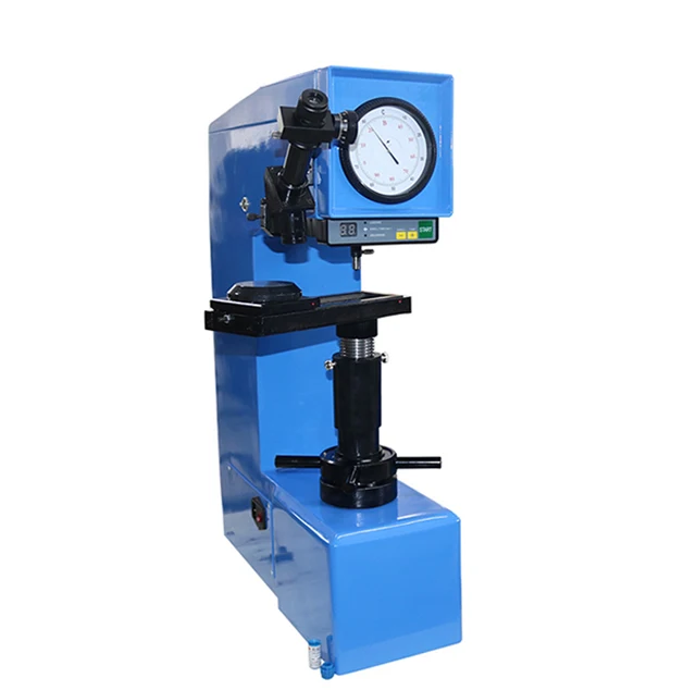 DTEC DHBRV-187.5 Blue Body Morterized Brinell, Roche and  Hardness Tester, Multi-Function, Custom Hardness Tester, OEM