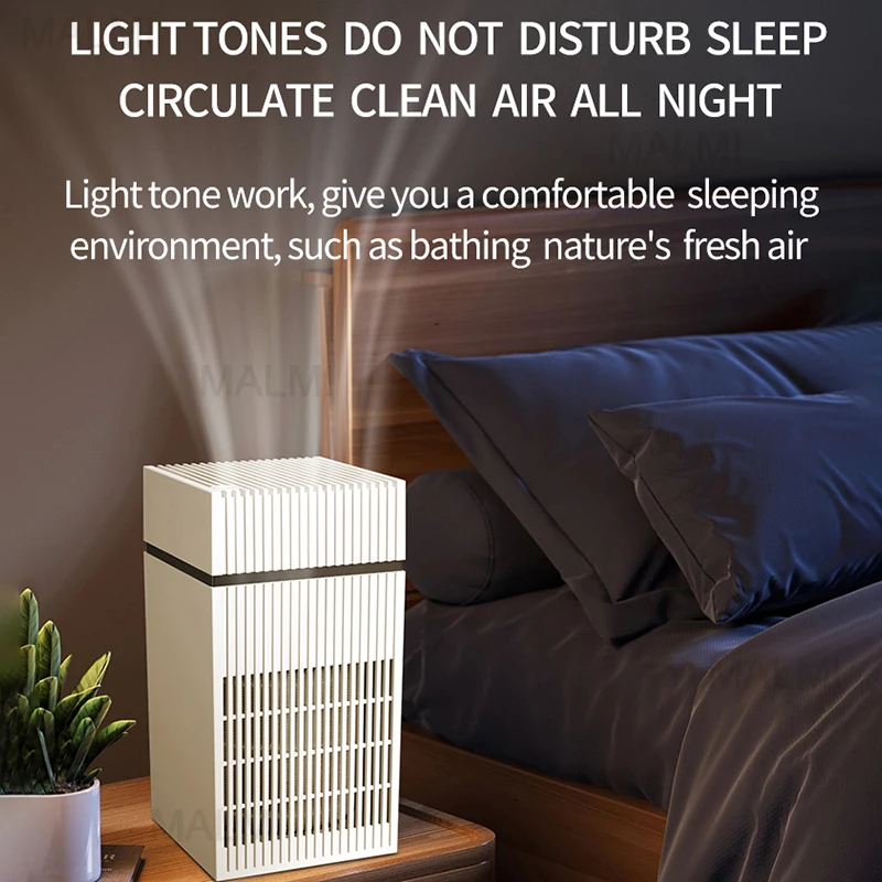 샤오미 Youpin HEPA 휴대용 공기 청정기, Pm2.5 먼지 흡착, 냄새 제거, 꽃가루 알레르기로 인한 간접 연기