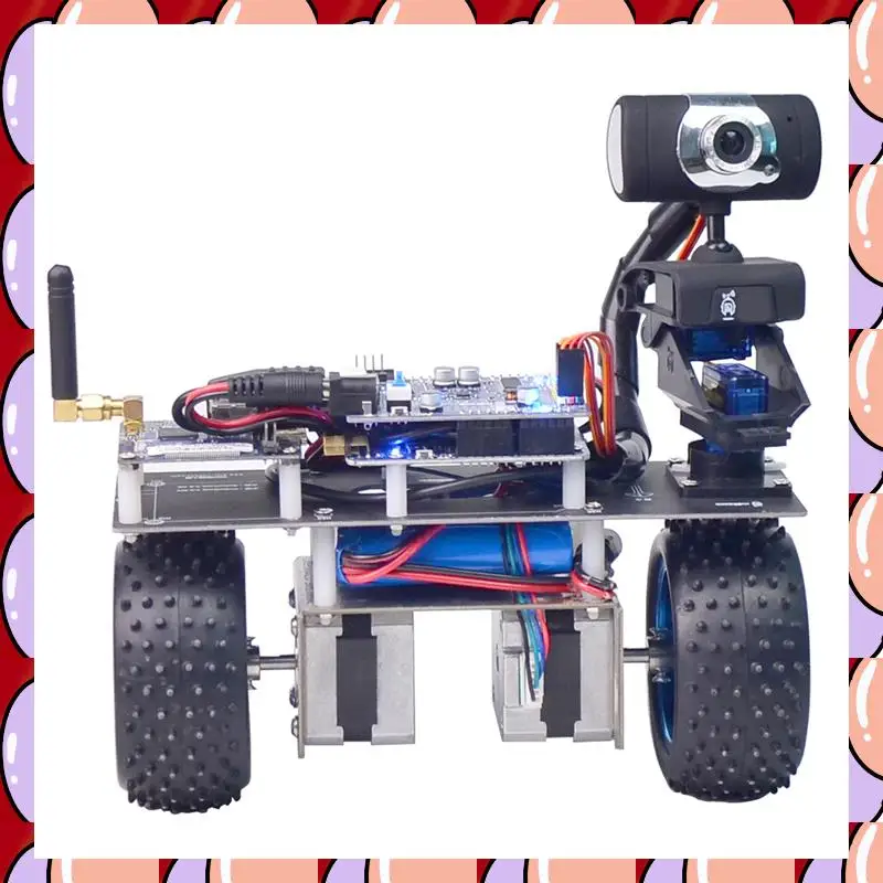 

A72Z Rolyrobot Balance Car Robot STM32 Wireless Video Robot DIY Robot Electronic Learning Kit US Plug