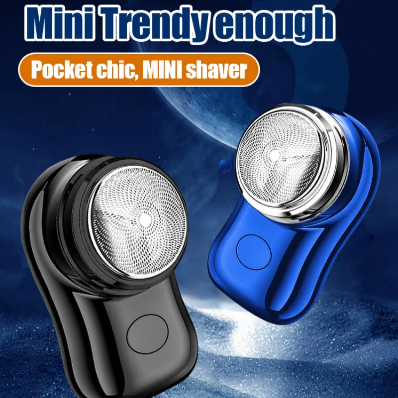 Electric Shaver Convenient and Powerful Beard Trimming Tool Portable Shaver Rechargeable Shaver USB Rechargeable