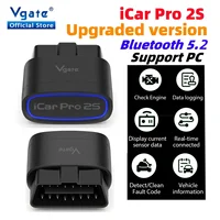 Nuevo Vgate iCar Pro 2S ELM327 Bluetooth 5,2 para Android/IOS/PC OBD2 herramienta de diagnóstico de coche olmo 327 actualizado OBD 2 V2.3 escáner automático
