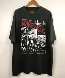 Maneskin Vintage T Shirt Måneskin Rock Band Fans Tour 2024