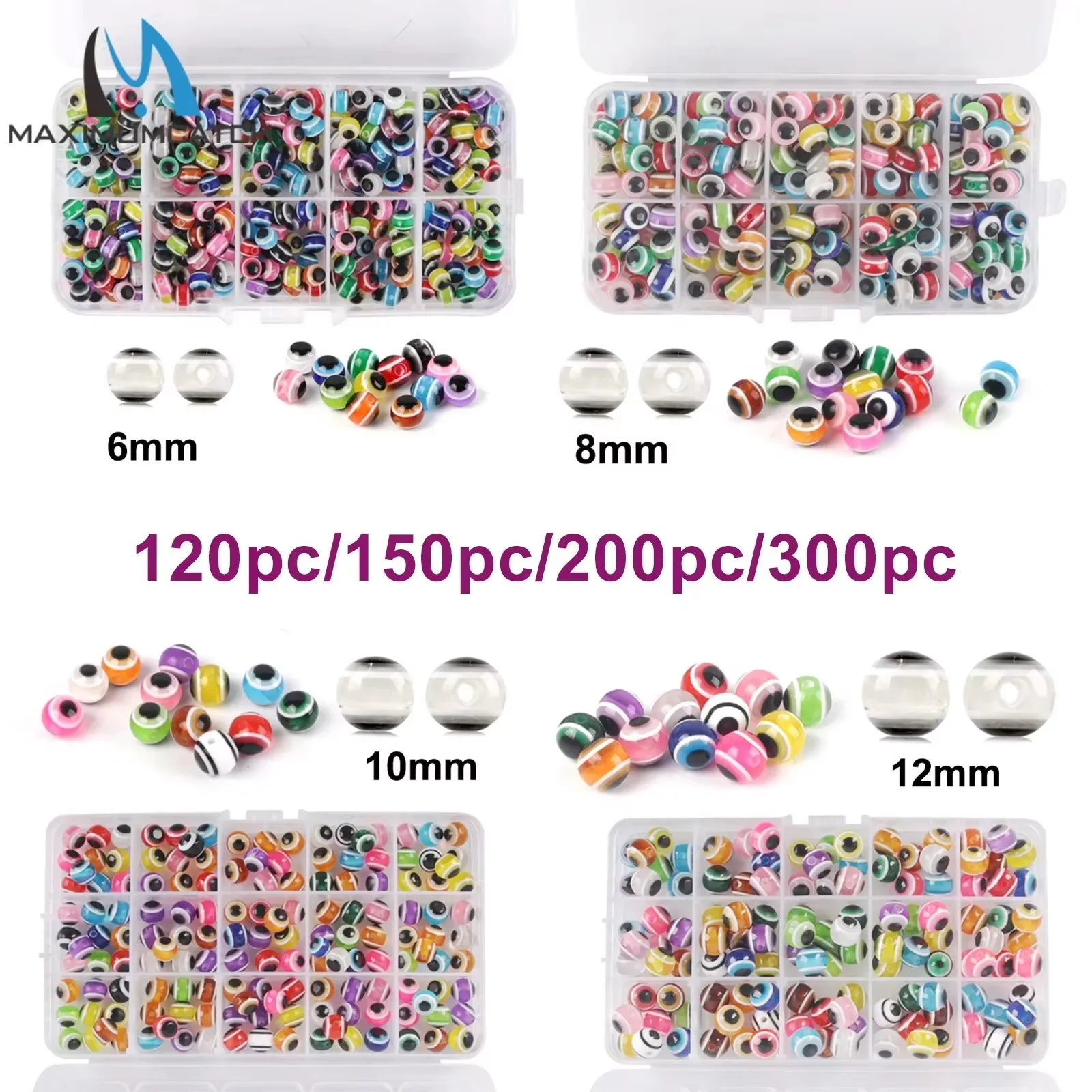 Cuentas para atado de moscas Maximumcatch de colores - imagen 5