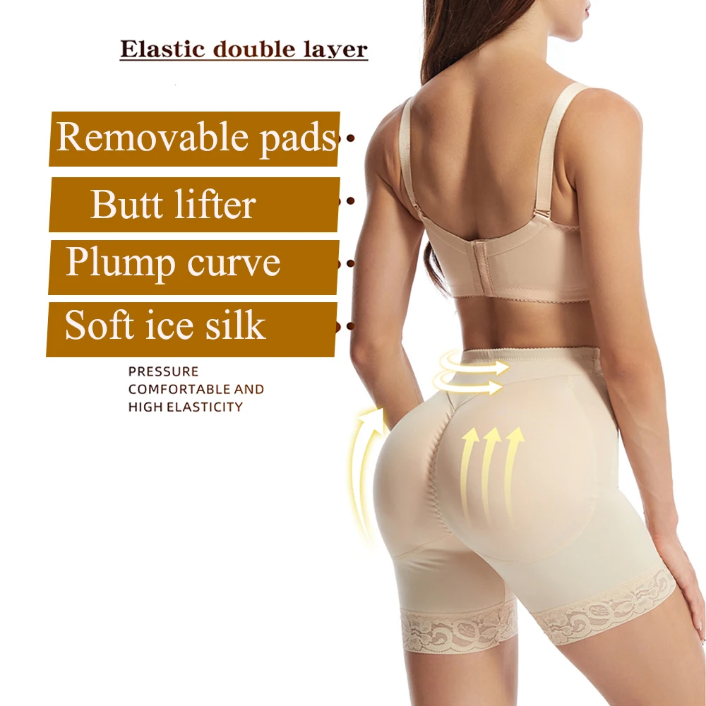 Hip Shapewear Control Panties Women Body Shaper Butt Lifter Underwear with Hip Pads Hip Enhancer for Buttocks