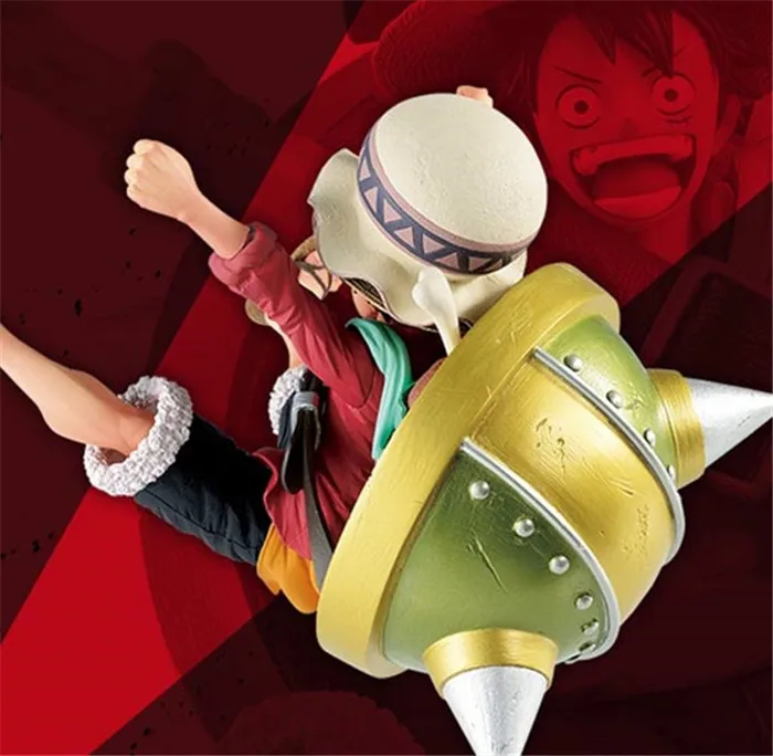 Figura do Prêmio One Piece Stampede Luffy - 20o Aniversário Banpresto Ichibansho Ver.