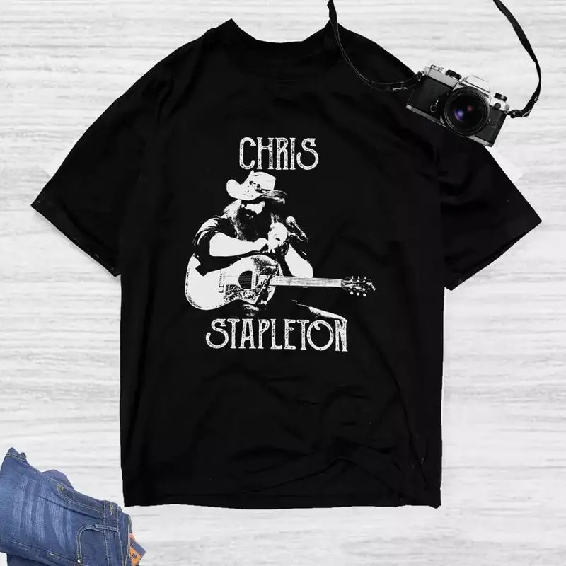 

Новая популярная футболка Chris Stapleton Fan S Tour, черная, все размеры