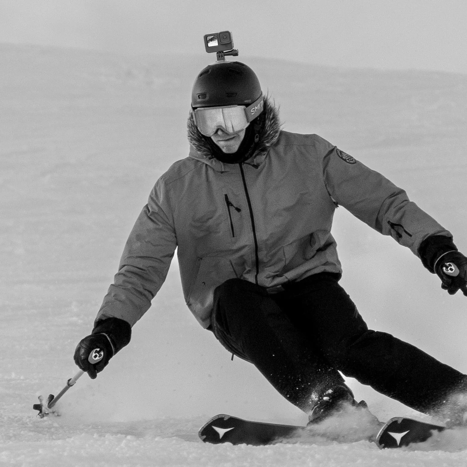 Action Camera Flexible Adhesive Mount for GoPro 13 12 11 Accessories Motorcycle Helmet Mount for DJI Osmo Pocket 3 Action 5 Pro