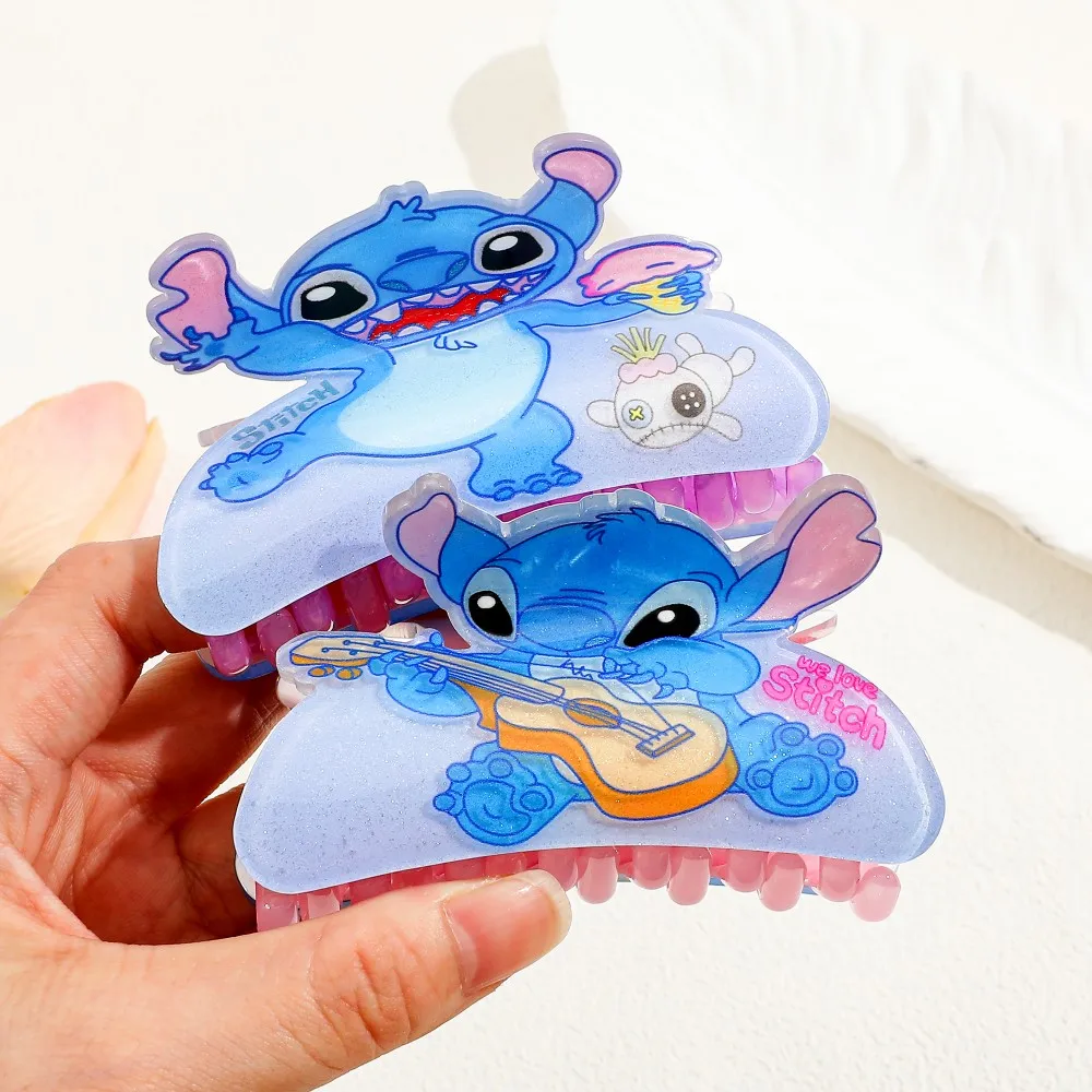 1 قطعة/6 قطعة مشبك شعر عصري من ديزني ستيتش - إكسسوار شعر لطيف ومتعدد الاستخدامات، تسريحة شعر حلوة حصرية #4