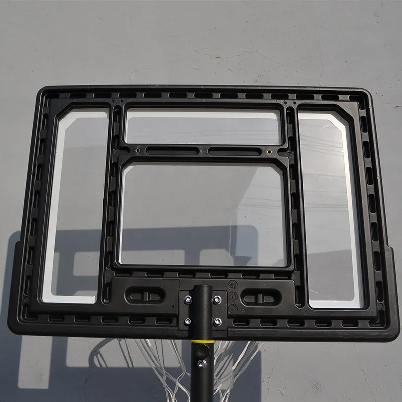 Portable Basketball Hoop Stand With 32*23Inch Basketball Backboard Outdoor For Sale