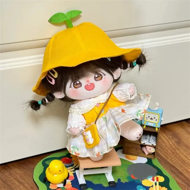 Geeignet für 20 cm große süße Plüschpuppenkleider, Kleidungszubehör, Mini-Puppenkleidungszubehör