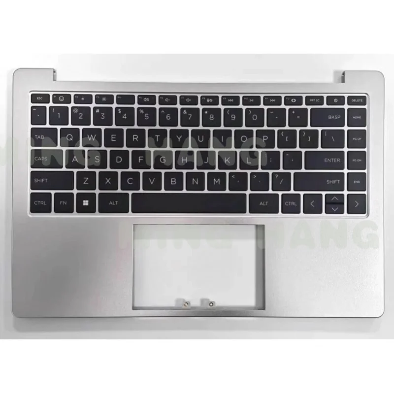 

N35869-001 ДЛЯ HP 240 G10 14-EP Серебристый корпус C без клавиатуры с подсветкой