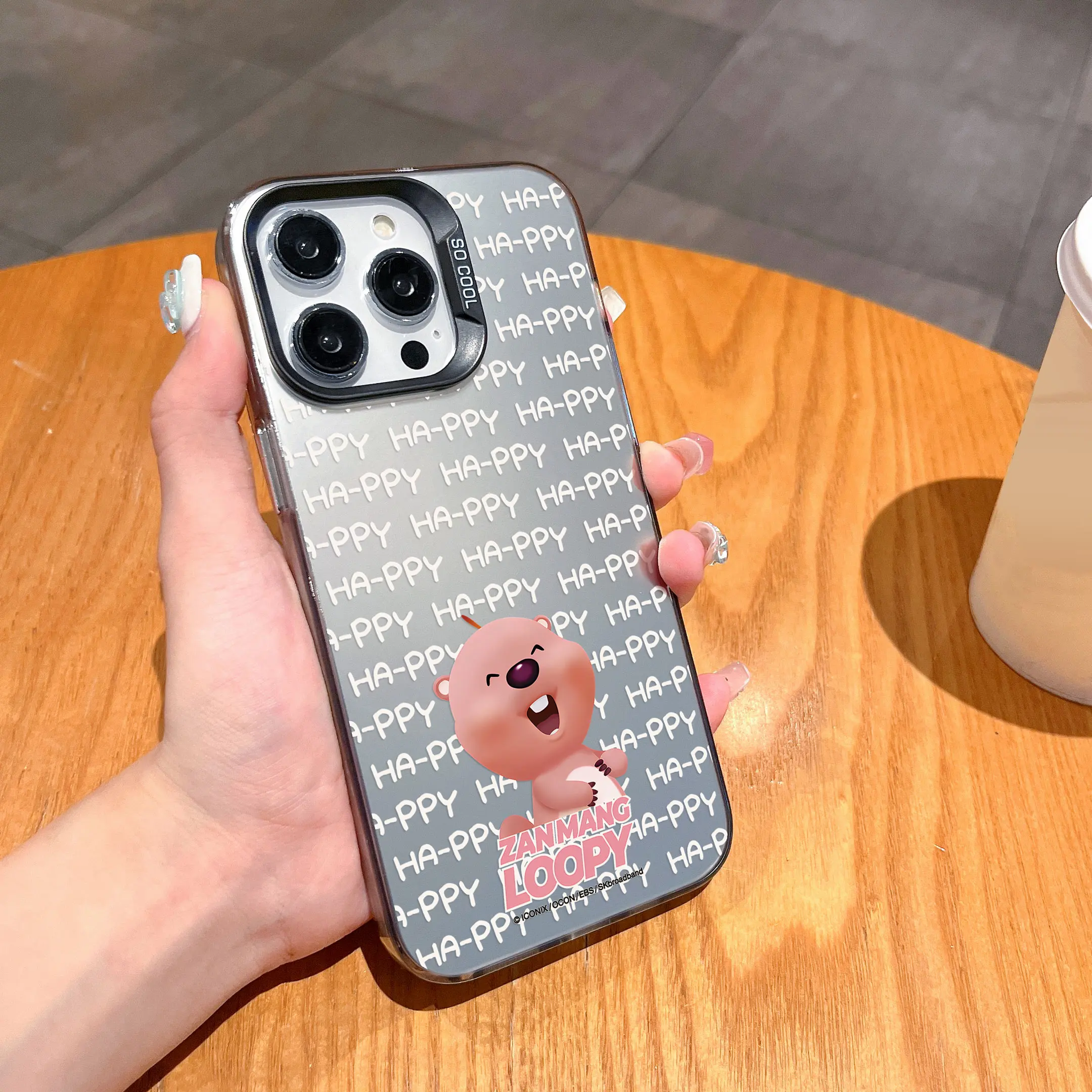 Cartoon Loopy Korea Hot Doll Case for Samsung Galaxy S24 S23 S22 S21 S20 Note20 Ultra Plus FE M31 4G 5G Matte Back Cover