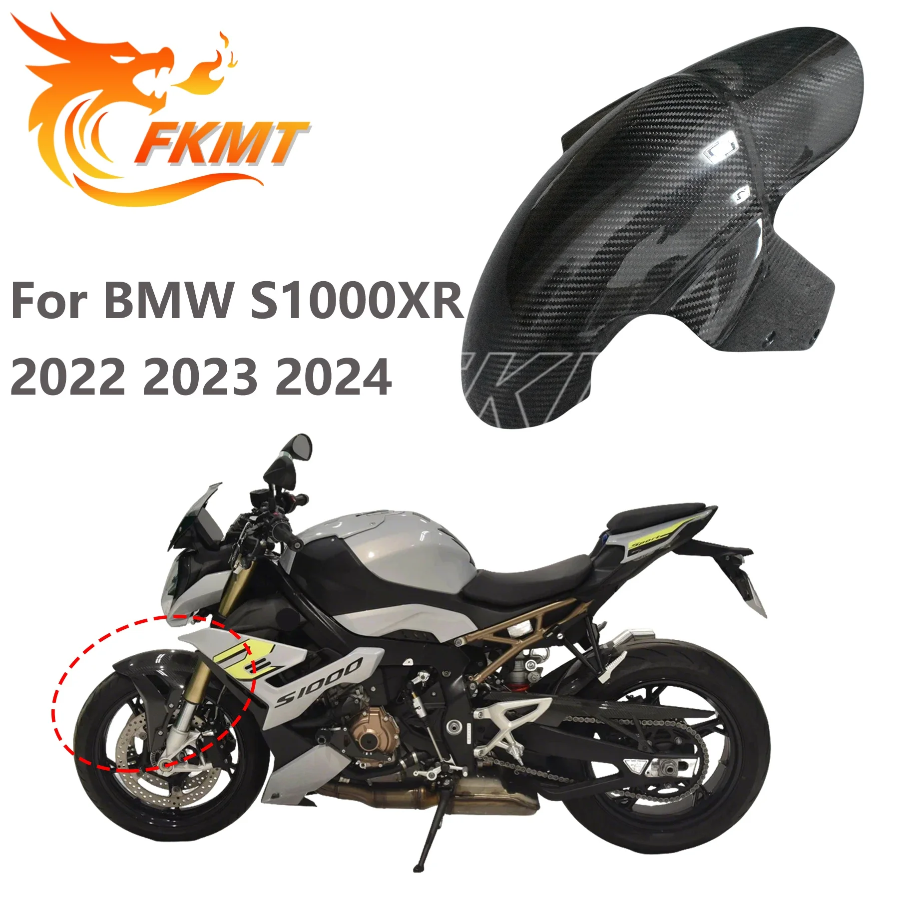 

Motorcycle Accessories Full Front Fairing Fender Panels Cover Kits For BMW S1000XR M1000XR 2022 2023 2024 22-24