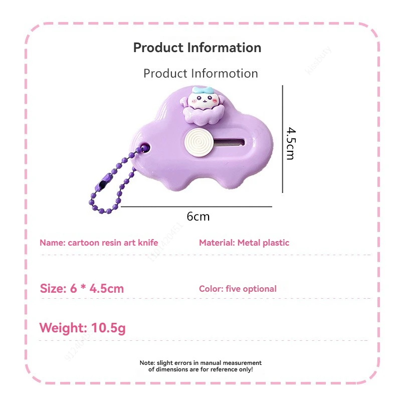 1-delige Mini Car Art Utility Box Cutter Briefopener Art Paper Cutter Kawaii Briefpapier Mes