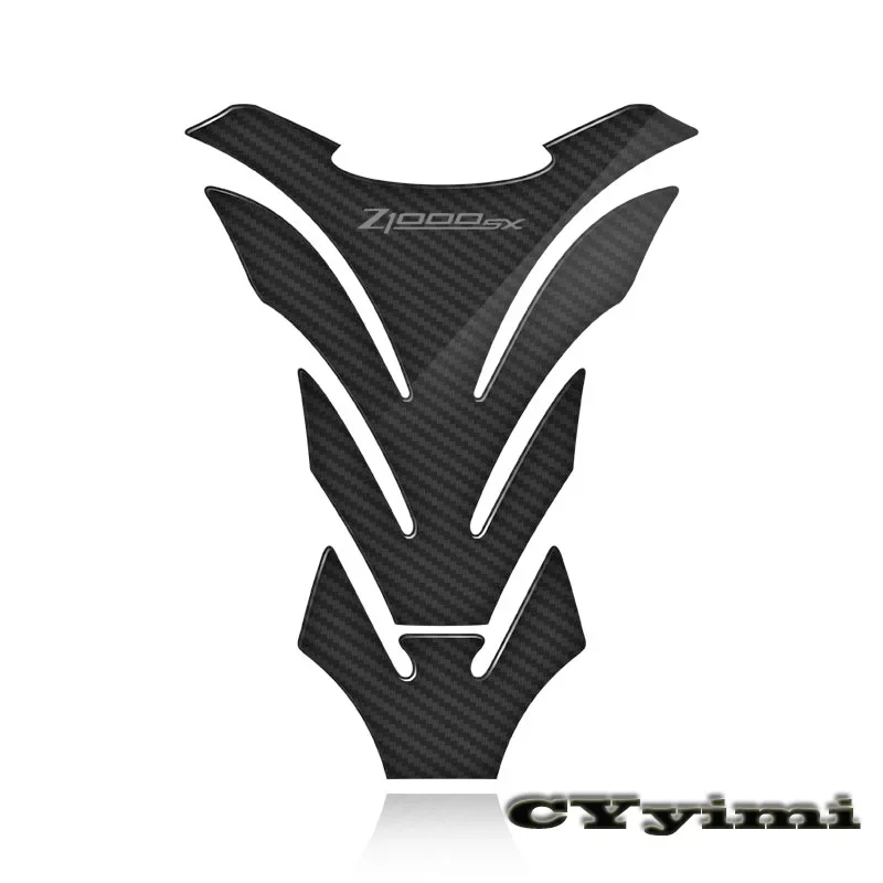 

3D Carbon Fiber Motorcycle Fuel Tank Pad Cover Protector Decal Stickers For Z1000 SX Z1000SX/Tourer