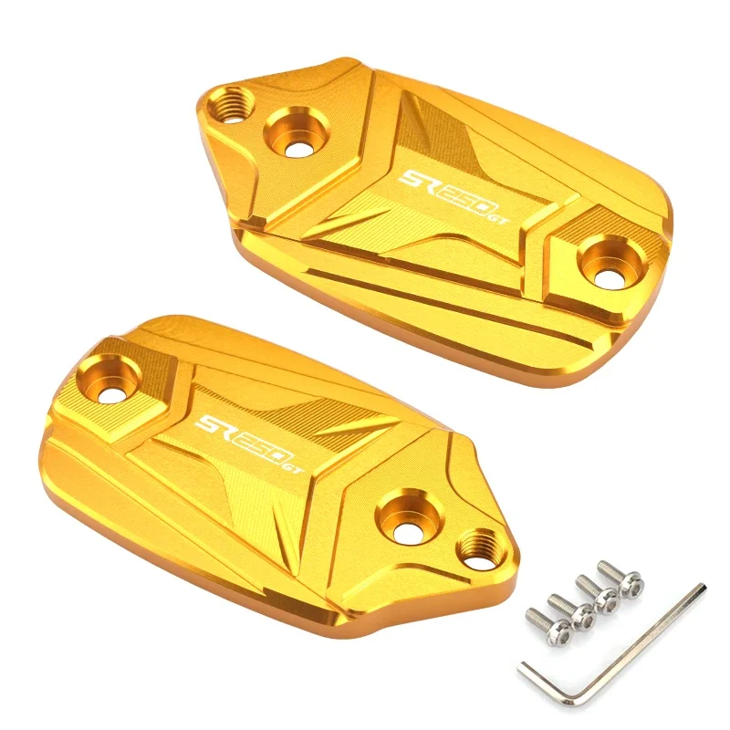 

Scooter Front Brake Reservoir Fluid Tank Cover Oil Cup Cap For Loncin VOGE SR250GT SR4MAX Modification Accessories