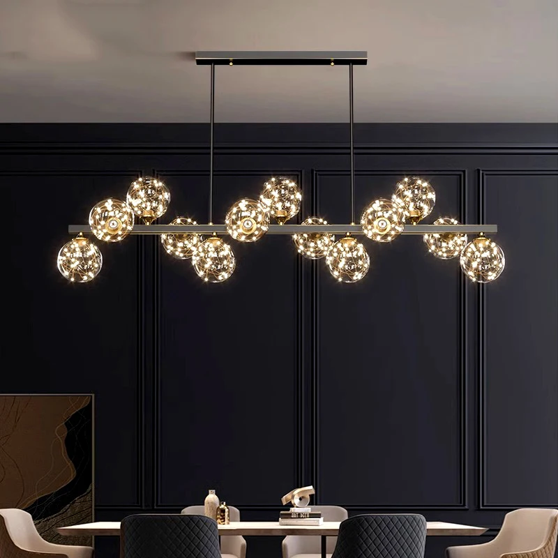 Modern dine dining room Pendant lights indoor lighting Ceiling lamp hanging light led Chandeliers for living room indoor lightin