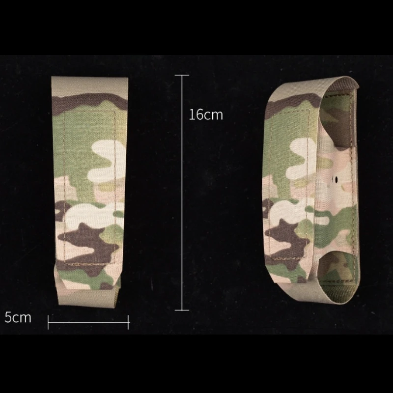 TKO Dual-Port MOLLE Pouch - Lightweight Side Attachment Organizer for Vests & Belts