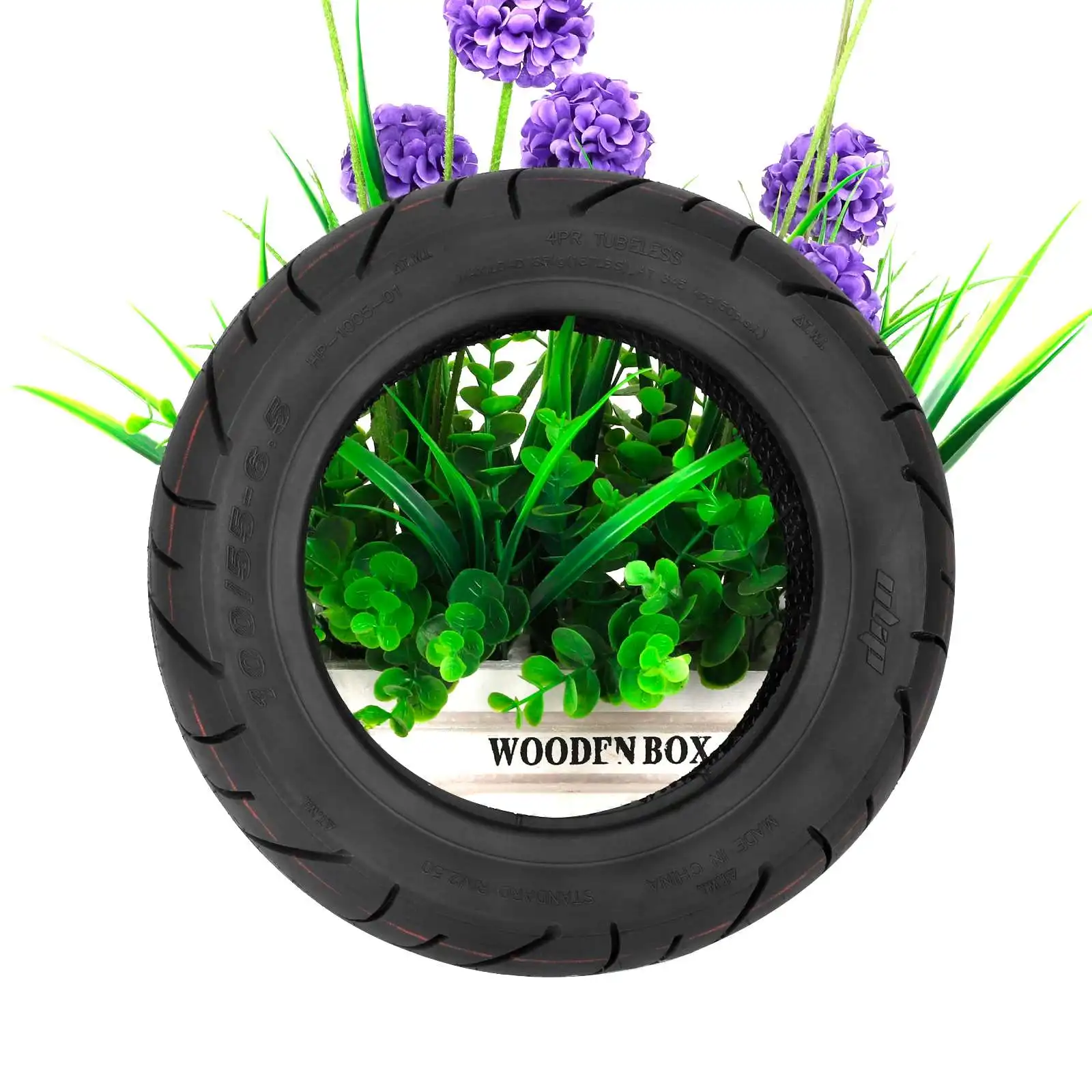 ULIP 2 Stück 100/55-6,5 schlauchloser Reifen 11 Zoll verdickter Vakuum-Luftreifen für Dualtron Ultra2 THUNDER Kaabo Wolf Warrior Scooter – Detail 6