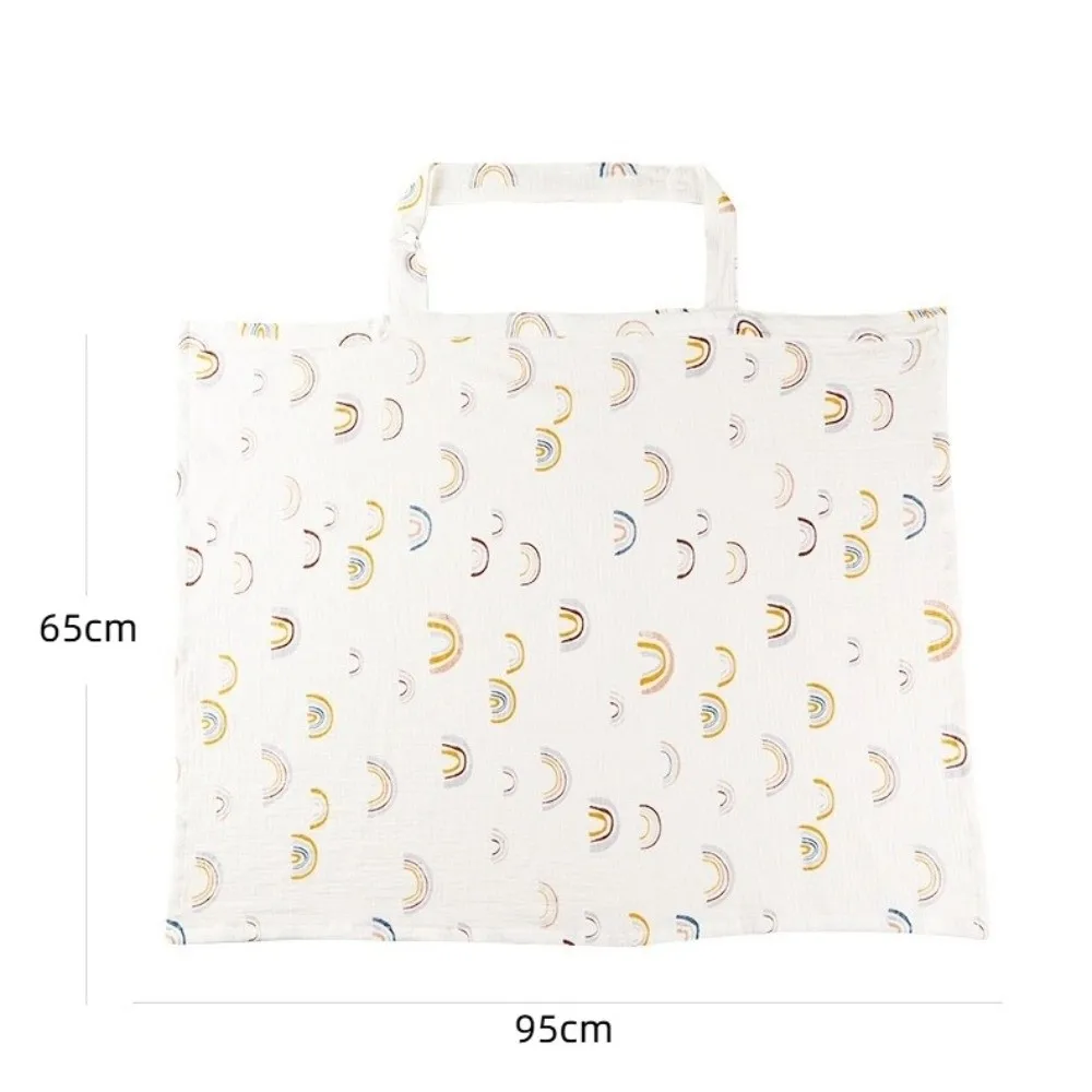 with Arch Neckline Breastfeeding Nursing Cover Breathable Multi-purpose Privacy Breast Feeding Blanket Adjustable Feeding Cloth