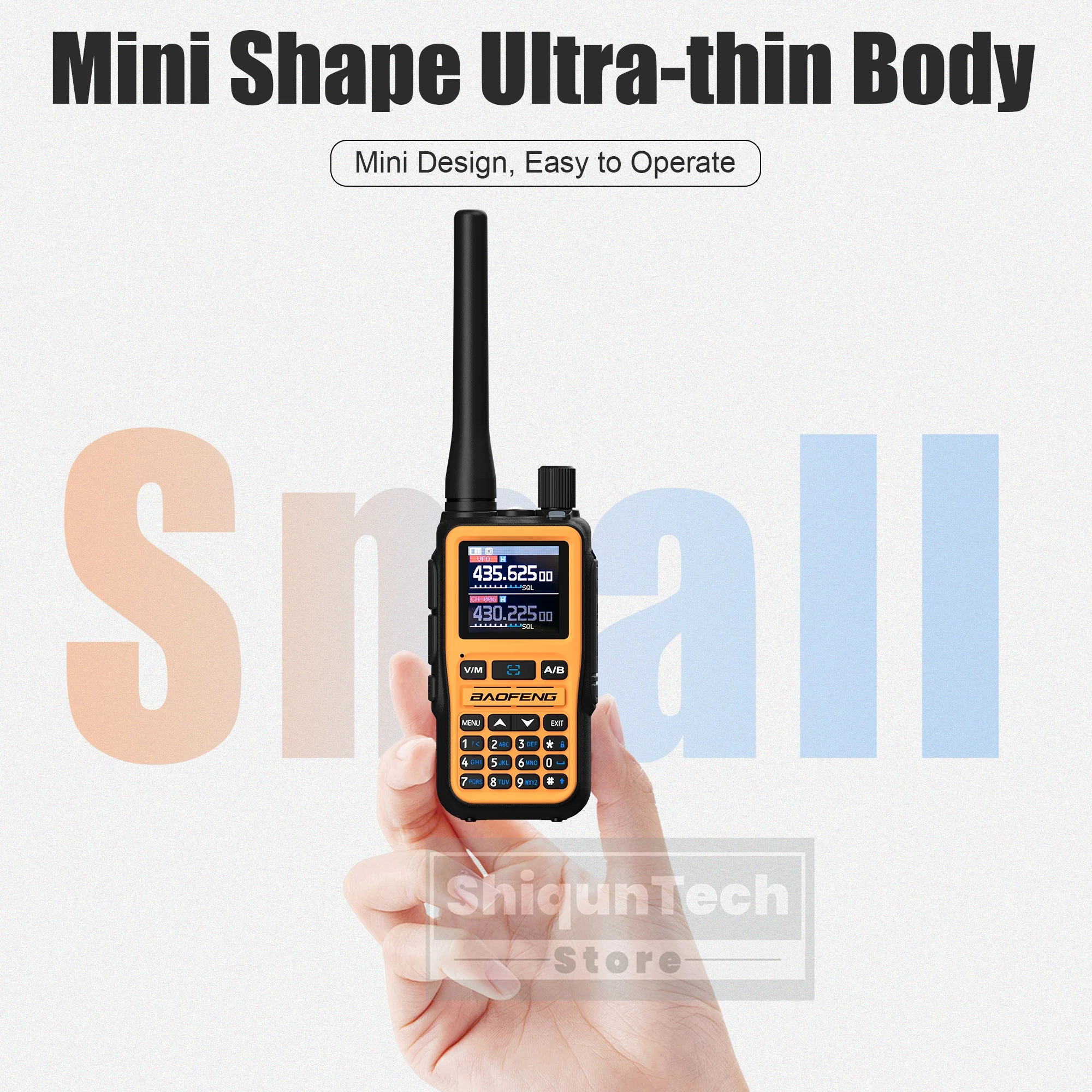 Baofeng UV 5R Mini Walkie Talkie Dual Watch Dual PTT Bluetooth Programming Type-C Jack Four Colors Camping Ham Radio Upgrade 5R