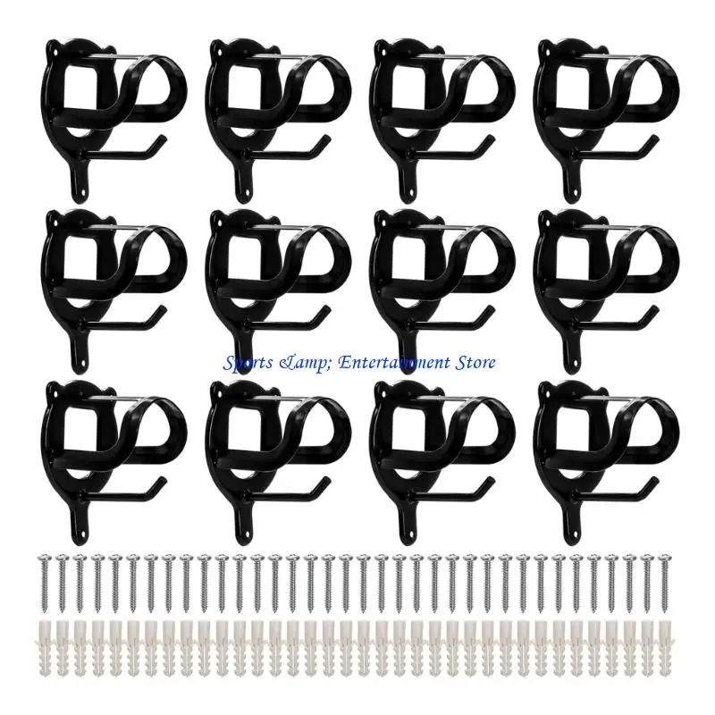 G7NF Packung mit 12 flexiblen Aufbewahrungsbefestigungen für die Wandmontagestruktur von Gear Addons – Detail 1